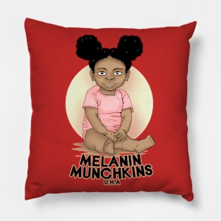 Melanin Munchkins Pillow