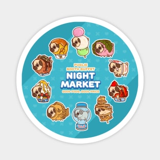 Night Market Magnet