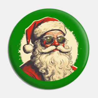 Groovy Santa Claus Pin