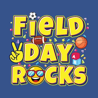 Field Day rocks Kids Teachers Field Day 2022 T-Shirt