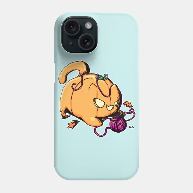 cats cradle Phone Case by The Last Shaymin