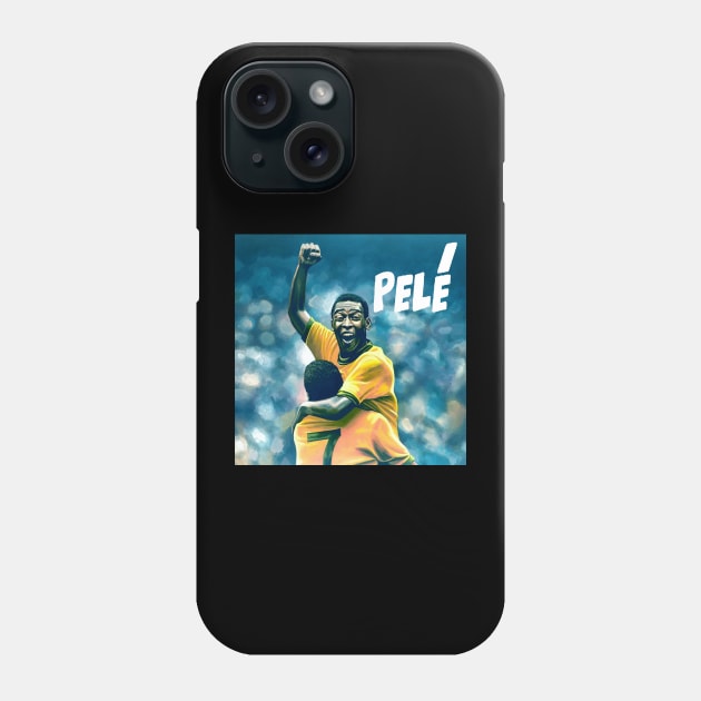 Pele Football Legend Phone Case by Vamp Pattern