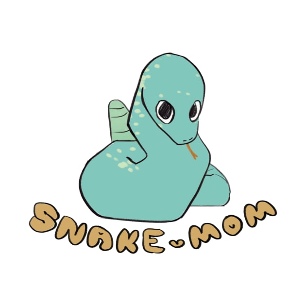 Full Time Snake Mom by Cute