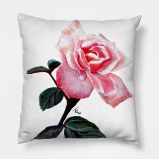 Red rose Pillow