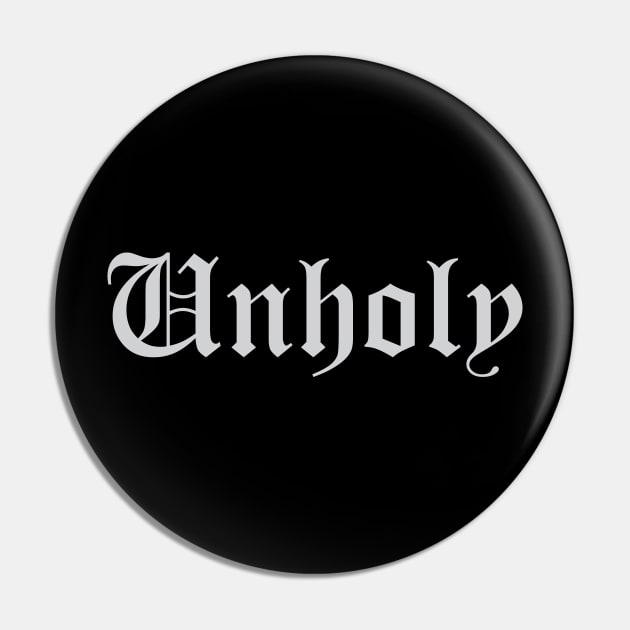 Unholy Pin by BlackRavenOath