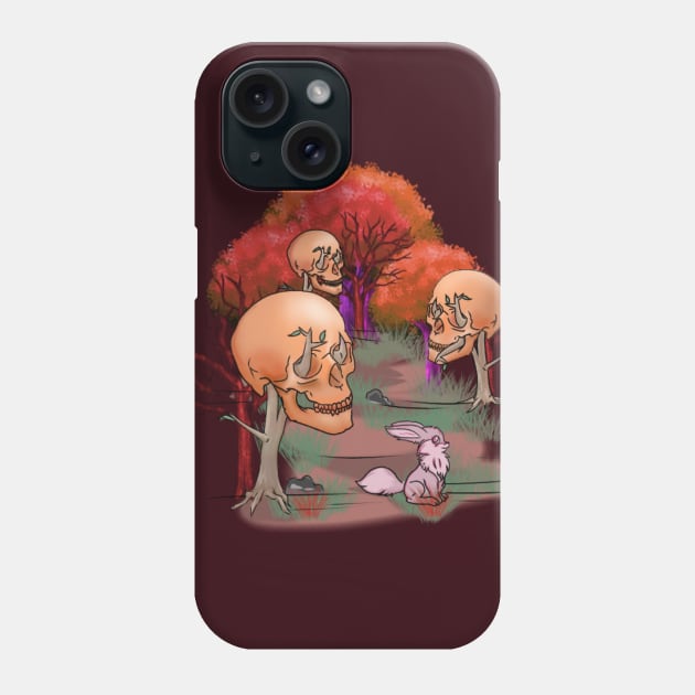 Death forest Phone Case by Sarri