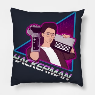 Hackerman - Prepare to Hack Time Pillow