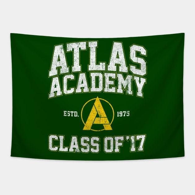 Atlas Academy Class of 17 Tapestry by huckblade
