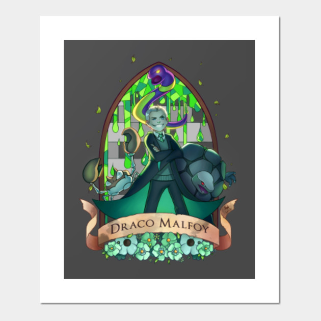 Pottermon Draco Malfoy Harry Potter Posters And Art Prints Teepublic