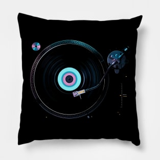 retro Turntable Pillow