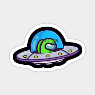 Alien Among us Magnet