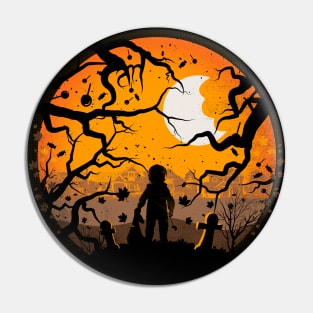 Tricking and Treating Pin