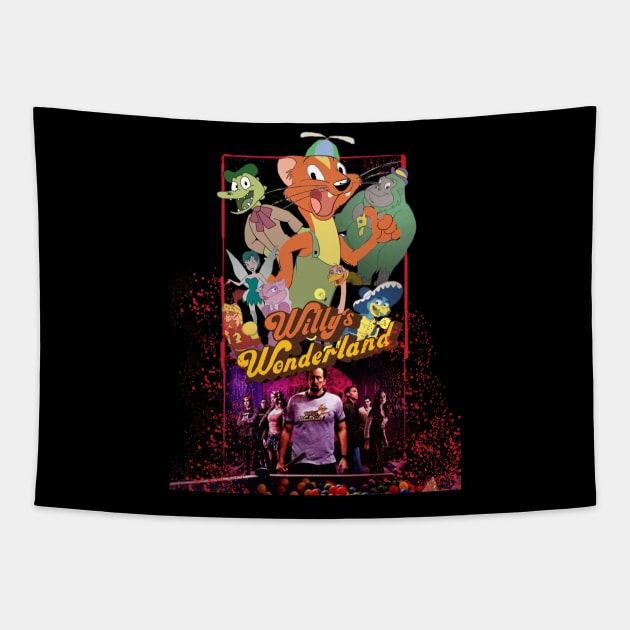 Willy's Wonderland Tapestry by supercute