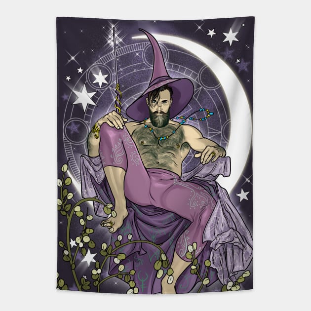 Witch of Dreams Tapestry by JoeBoy101