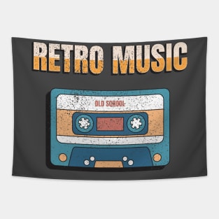 Retro Music Tapestry