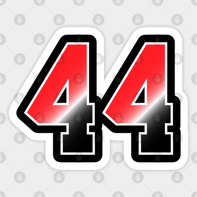 red number 44