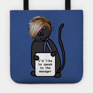 Cat with Karen Hair Wants to Speak to the Manager Tote