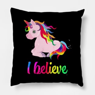 unicorn gift,unicorn art,raimbow Pillow