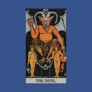 "The Devil" Tarot Card - Don't Be So Pessimistic T-Shirt