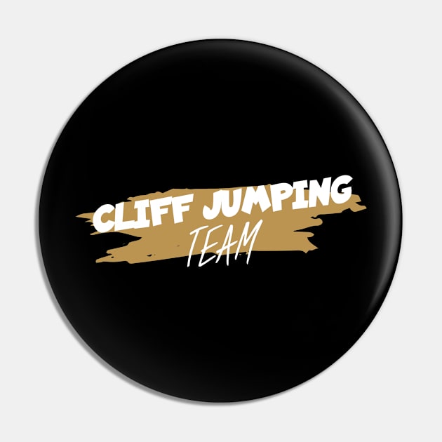 Cliff jumping team Pin by maxcode