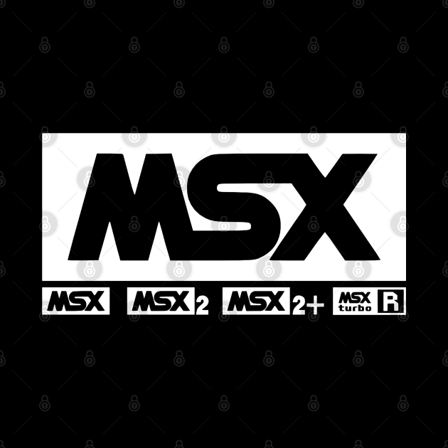 MSX Logos - Vintage Retro Computer by Issho Ni