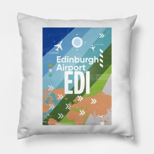 EDI Edinburgh airport code Pillow