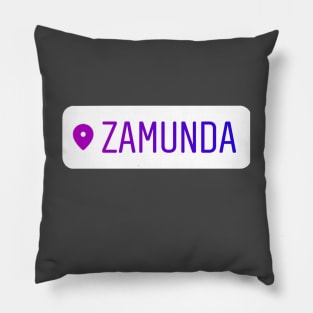 Zamunda Location Tag Pillow