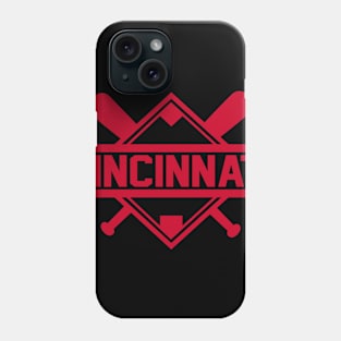 Cincinnati Alternate Diamond Phone Case