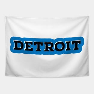 Detroit Blue Tapestry