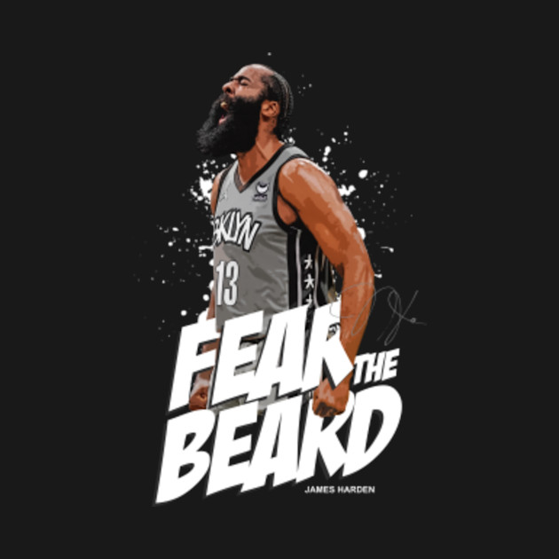 James Harden The Beard - James Harden Brooklyn Nets - T-Shirt