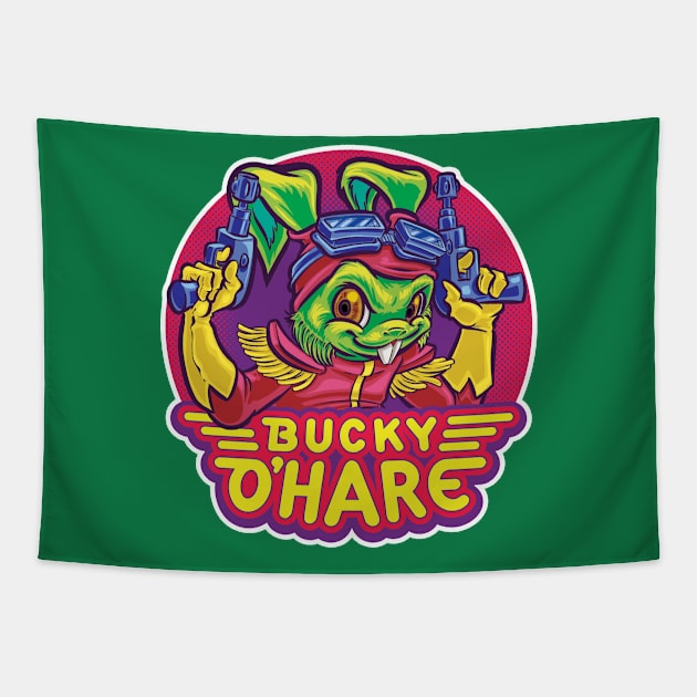 Bucky O'Hare Tapestry by majanation