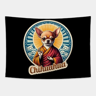 Zen Chihuahua Tapestry