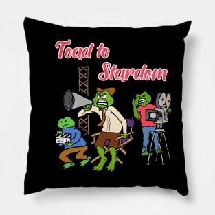 Toad To Stardom Pillow