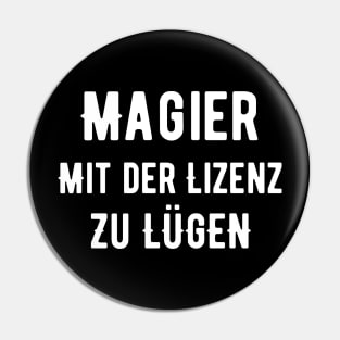 Magier Mit Der Lizenz Zu Lügen Pin