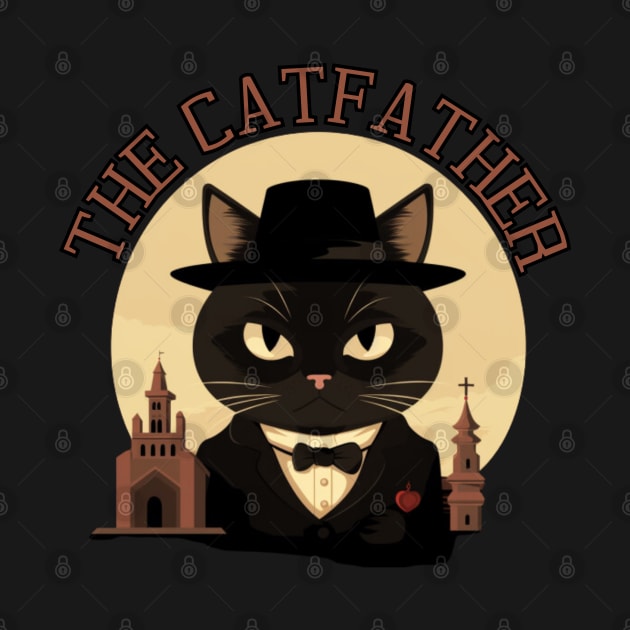 THE CATFATHER, minimalistic by Pattyld