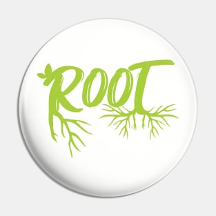 Authentic Root Logo Pin