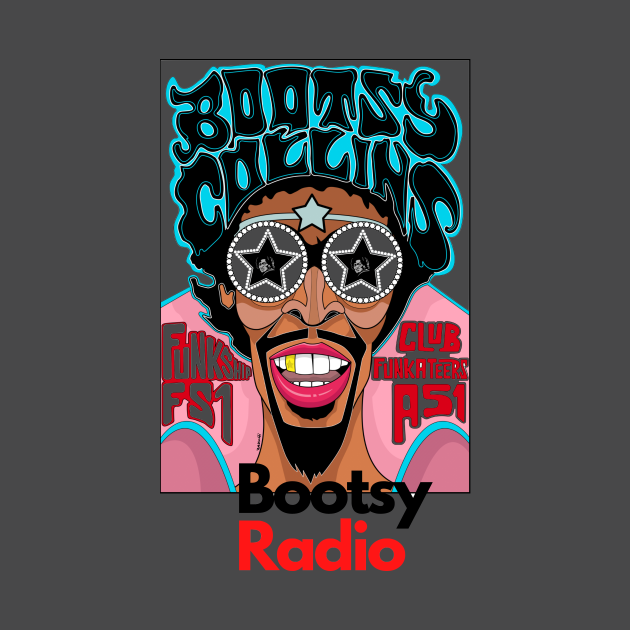 BOOTSY RADIO Bootsy Collins TShirt TeePublic