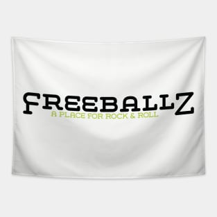 Freeballz Classic Logo Black Tapestry