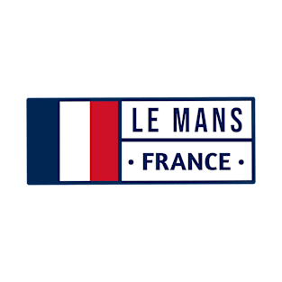 Le Mans France Flag T-Shirt