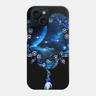 Zodiac constellation  cancer Phone Case