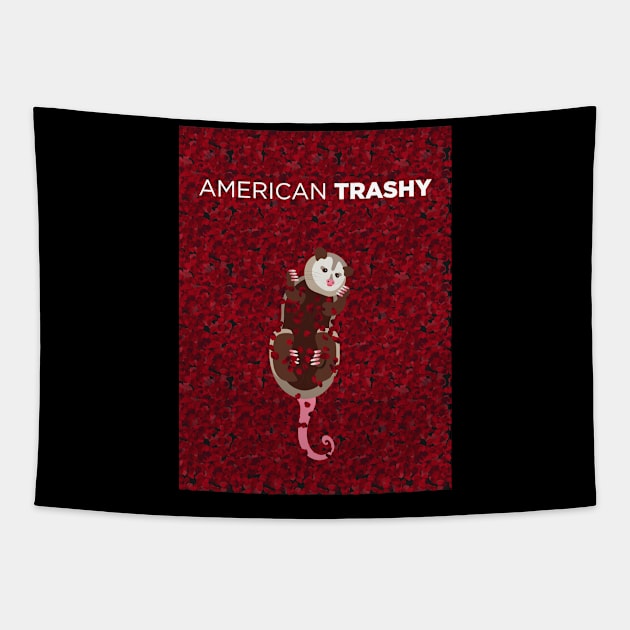 American Trashy Tapestry by ladyofthewater