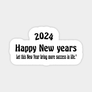 Happy new years Magnet