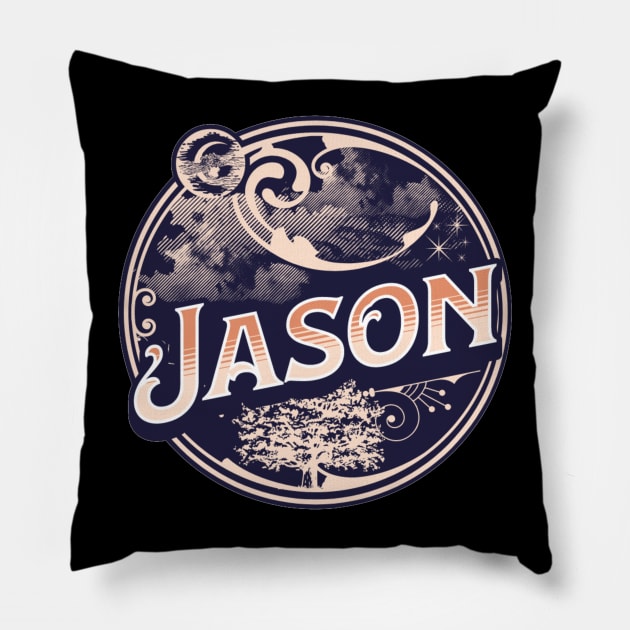 Jason Name Tshirt Pillow by Renata's