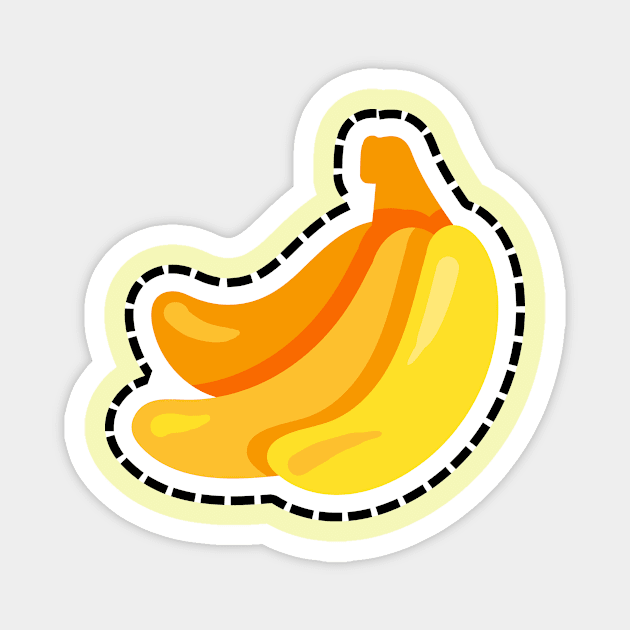 Fruit Banana Magnet by Usea Studio