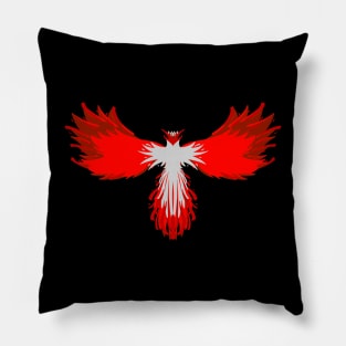 Red Phoenix Pillow