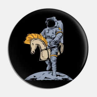 Funny Astronout Pin