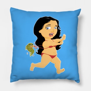 Bikini Trouble Pillow