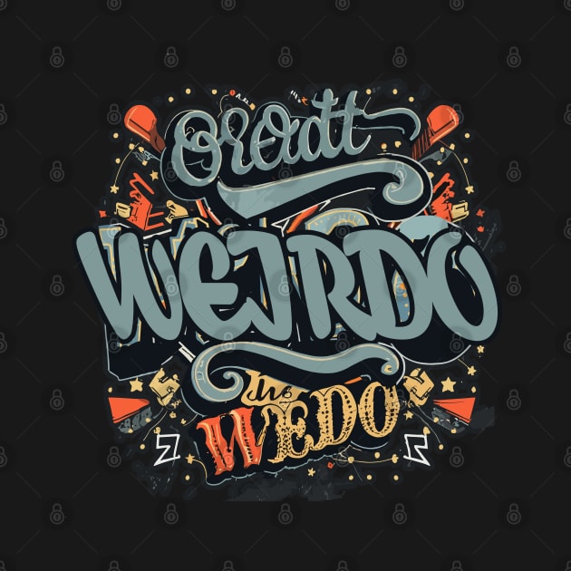 Weirdo Typography | Minimalistic Graffiti Design by diegotorres