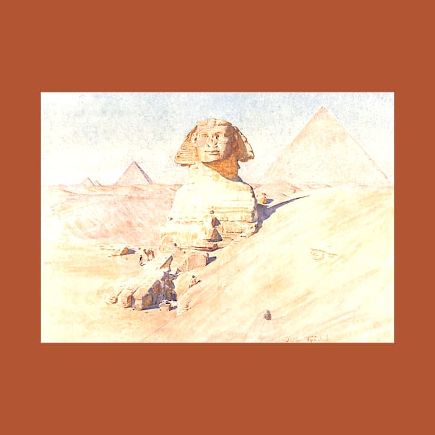 The Sphinx And Pyramids Of Gizeh in Egypt by Star Scrunch