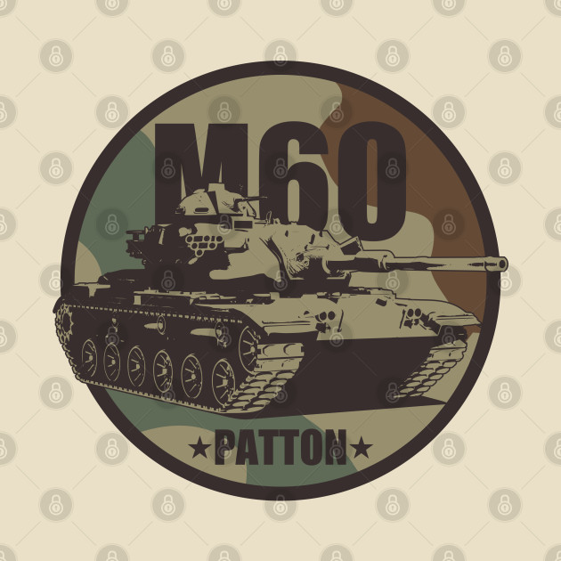 M60 Patton Tank (Front & Back logo) by TCP